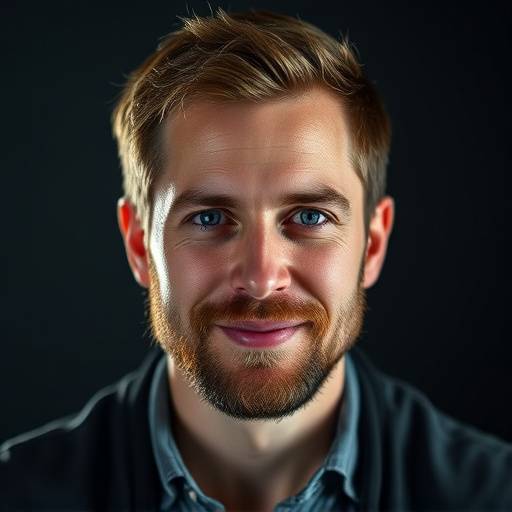 Portræt af Anders Hansen, Streaming Specialist for Stjerne Interview Studios