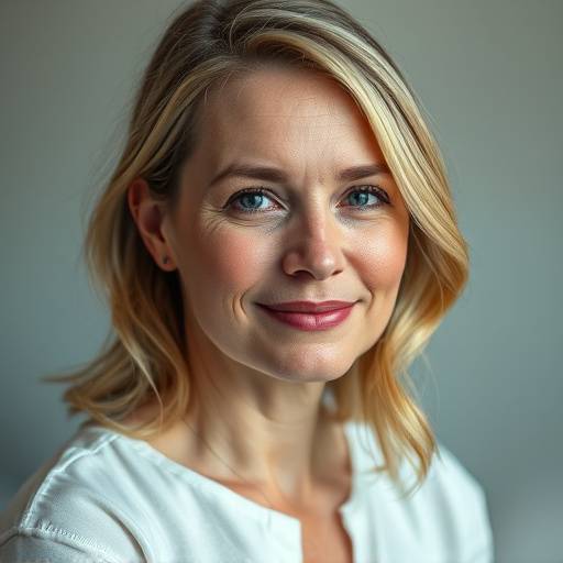 Portræt af Mette Christensen, Videoredigerer for Stjerne Interview Studios